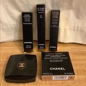 Lot Of 5 CHANEL Makeup Products Mascara Etc.